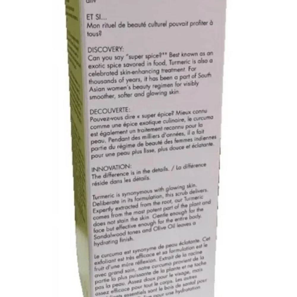 ✨ Volition Turmeric Brightening Polish • Face & Body Exfoliating Treatment NWT